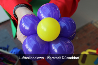 Luftballonclown - Karstadt Düsseldorf