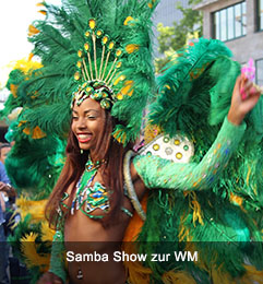 Samba Show zur WM