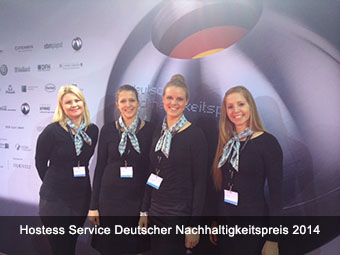Hostess Service Deutscher Nachhaltigkeitspreis 2014