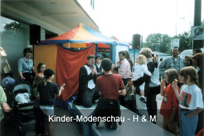 Kinder-Modenschau - H & M