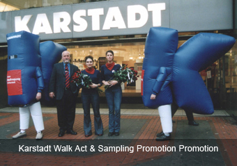 Karstadt Walk Act & Sampling Promotion Promotion