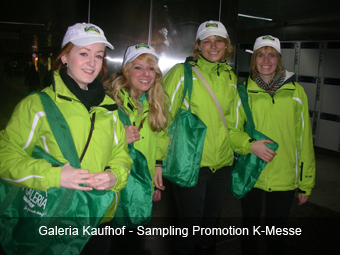 Galeria Kaufhof - Sampling Promotion K-Messe
